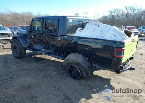 2021 Jeep Gladiator Willys 4X4 z USA, uszkodzony, nr VIN 1C6HJTAG3ML565884